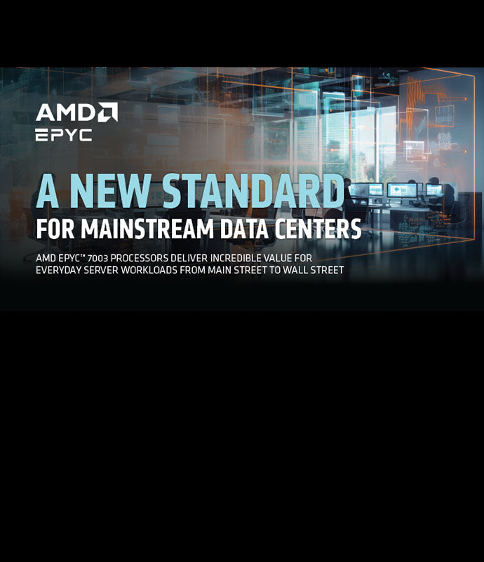 AMD EPYC 7003 Series Processors Infographic