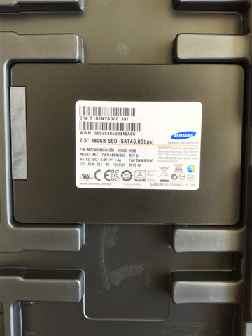 Samsung SM843TN (MZ7WD480HCGM-00003) 480GB, 2.5" SATA Enterprise SSD - Anand International Inc.