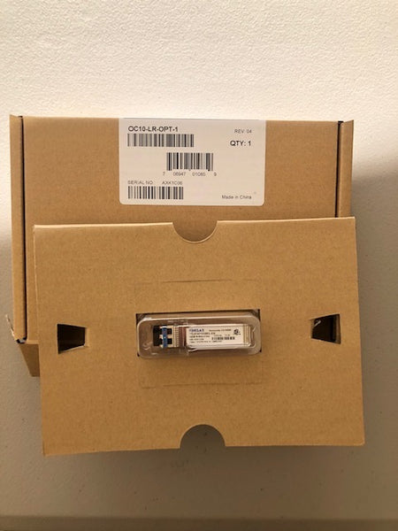 Finisar SFP-10G-LR for Emulex OC10-LR-OPT-1 10GBASE-LR SFP+ 1310nm SMF. - Anand International Inc.