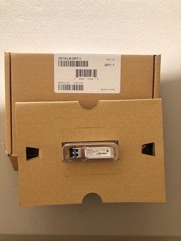 Finisar SFP-10G-LR for Emulex OC10-LR-OPT-1 10GBASE-LR SFP+ 1310nm SMF. - Anand International Inc.